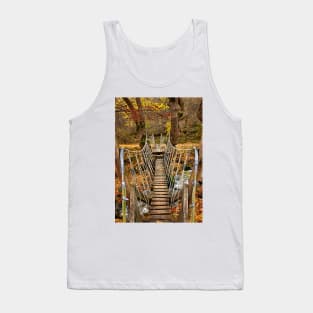 Autumnal crossing on the "Path of Love" Tank Top